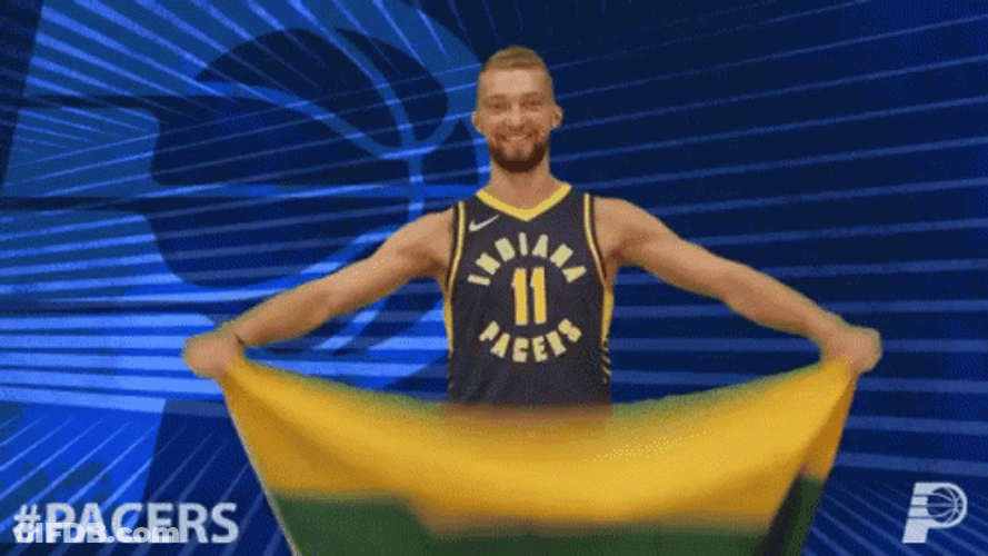 Lithuania Domantas Sabonis GIF