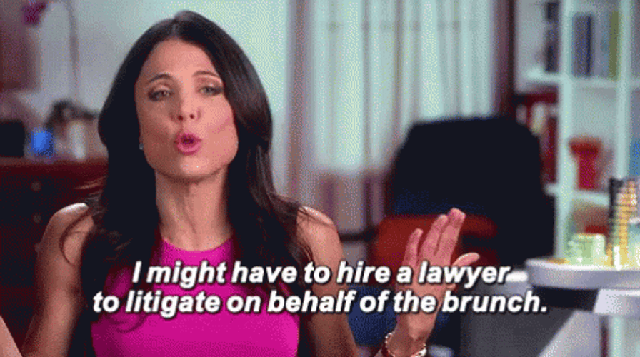Litigate On Behalf Of The Brunch GIF