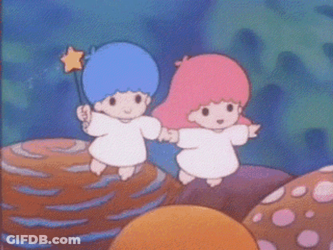 Litte Twin Stars Shroom GIF