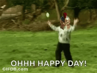 Little Boy In Helmet Holding Balloon In Field GIF