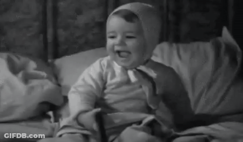 Little Boy In Red Sweater And Blue Hat GIF