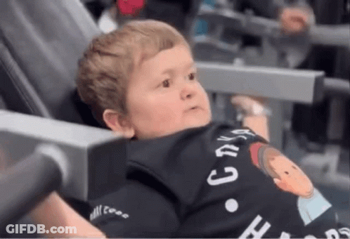 Little Boy Making Funny Face GIF