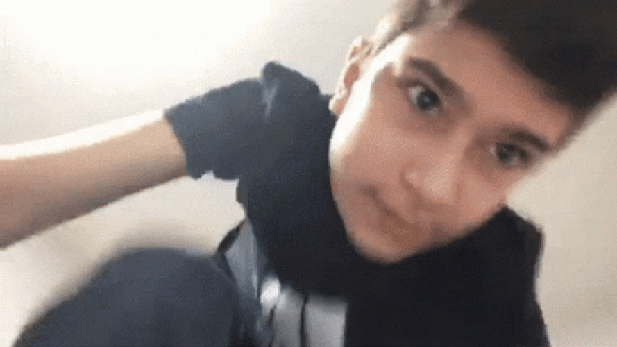 Little Boy Stomp GIF