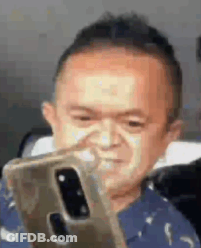 Little Boy Taking Selfie With Cell Phone GIF