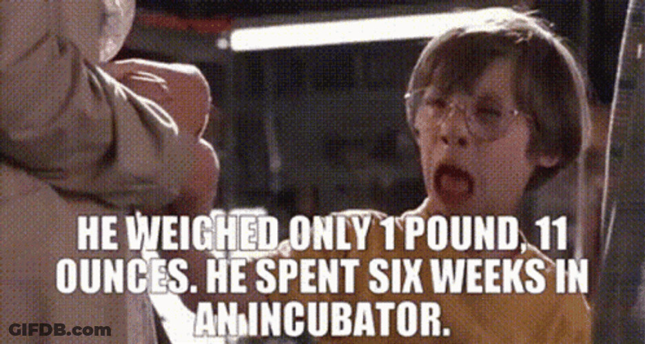 Little Giants Danny's Birth GIF