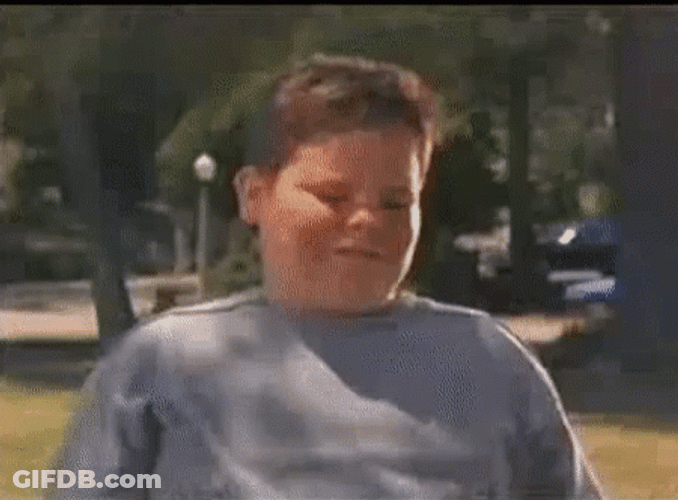 Little Giants Marcus Spilling His Food GIF