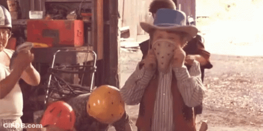 Little Giants Playing With Equipments GIF