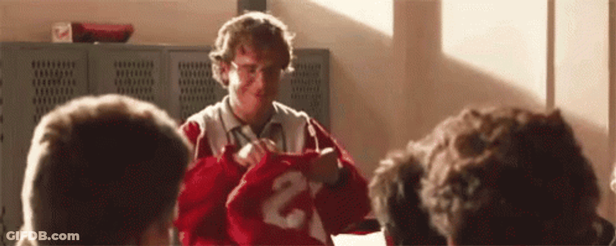 Little Giants Showing Uniforms GIF