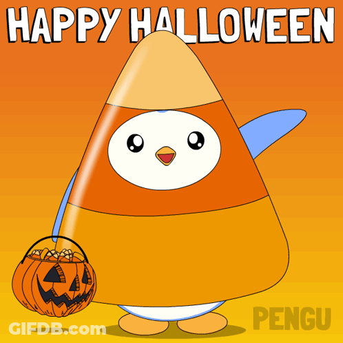 Little Girl At Table It's Always Halloween GIF