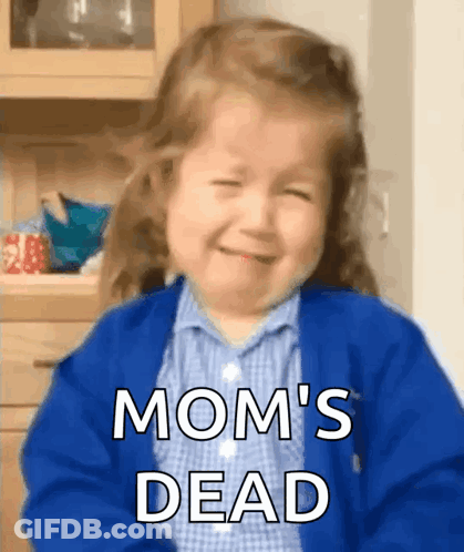 Little Girl Crying Mom's Dead GIF