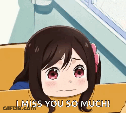 Little Girl Crying Saying I Miss You So Much GIF
