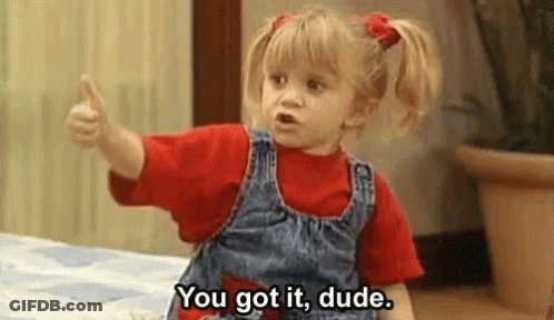 Little Girl Giving Thumbs Up GIF
