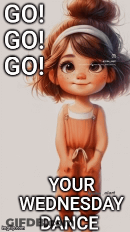 Little Girl Go Go Go Your Wednesday Dance GIF