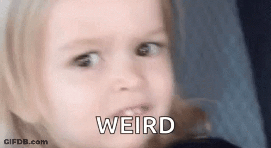 Little Girl Inside The Car Weirdo GIF