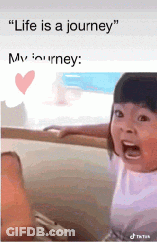Little Girl Life Is A Journey My Journey GIF