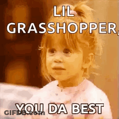 Little Girl Making Funny Face GIF