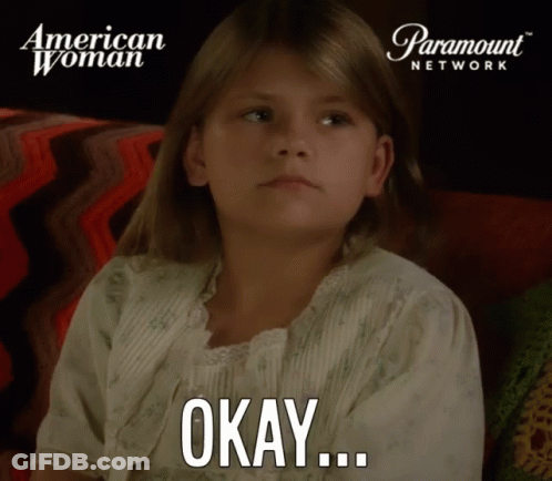 Little Girl Making OK Sign GIF