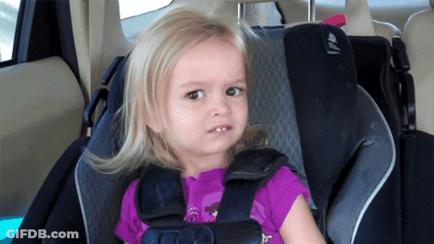 Little Girl Meme Hilarious Face GIF