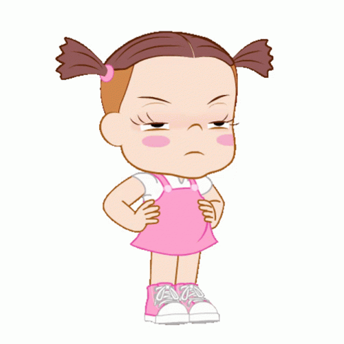 Little Girl Mmm Attitude GIF