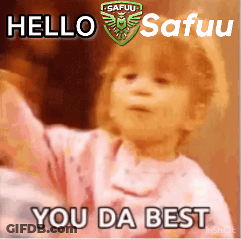 Little Girl Saying Hello Safuu GIF