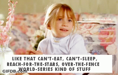 Little Girl Sitting On Couch GIF