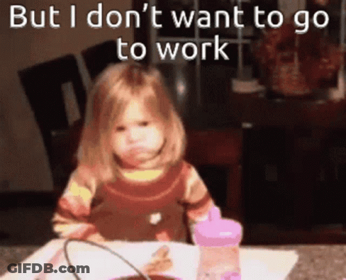 Little Girl Sitting With Food And Water GIF