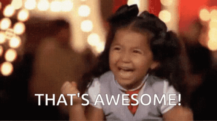 Little Girl That's Awesome GIF