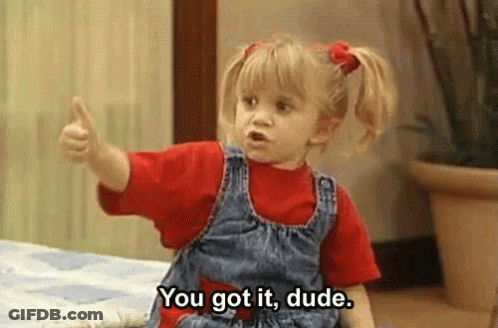 Little Girl Thumbs Up You Got It Dude GIF