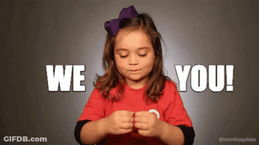 Little Girl We Love You GIF