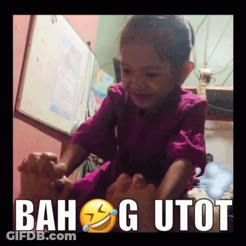 Little Girl With Bah G Utot GIF