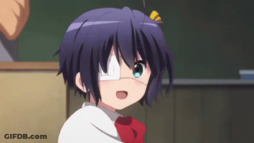 Little Girl With Bandage On Eye GIF