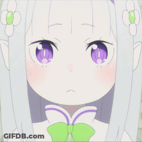 Little Girl With Flower In Hair Says I'm So Bored GIF