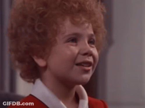 Little Girl With Tomorrow You're Only A Day Away GIF