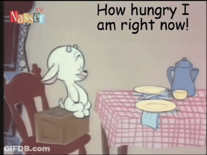 Little Goat Eating Starving GIF