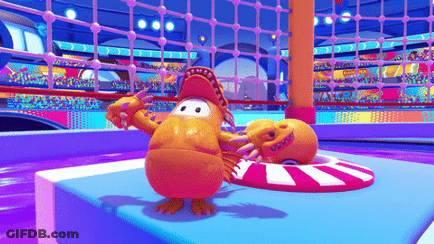 Little Godzilla Dance Happily GIF