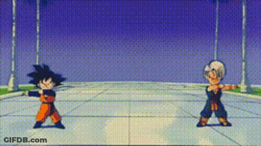 Little Goten And Trunks Fusion GIF