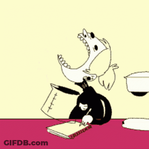 Little Kid Needs A Lot Of Animated Coffee GIF