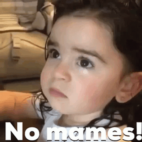 Little Kid Smirk No Mames Reaction GIF