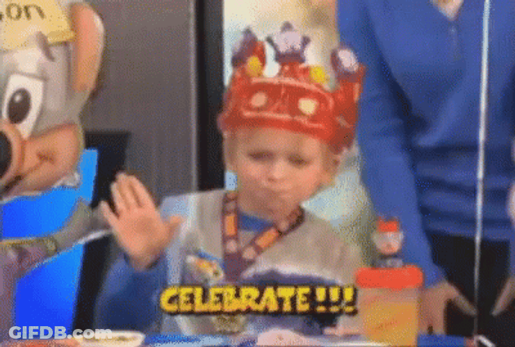 Little King Birthday Celebration GIF