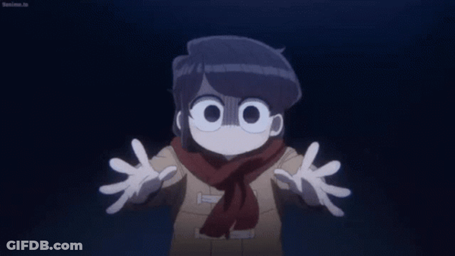 Little Komi Can't Communicate GIF