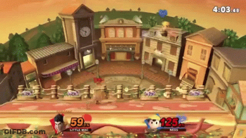 Little Mac And Mess Playing Video Game GIF
