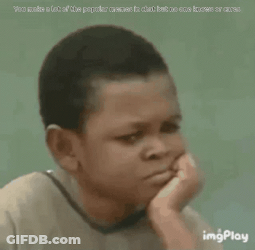 Little Man Thinking Sad Meme GIF