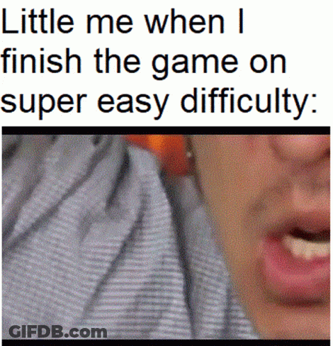 Little Me Finish Super Easy Game Mouth Close Up GIF