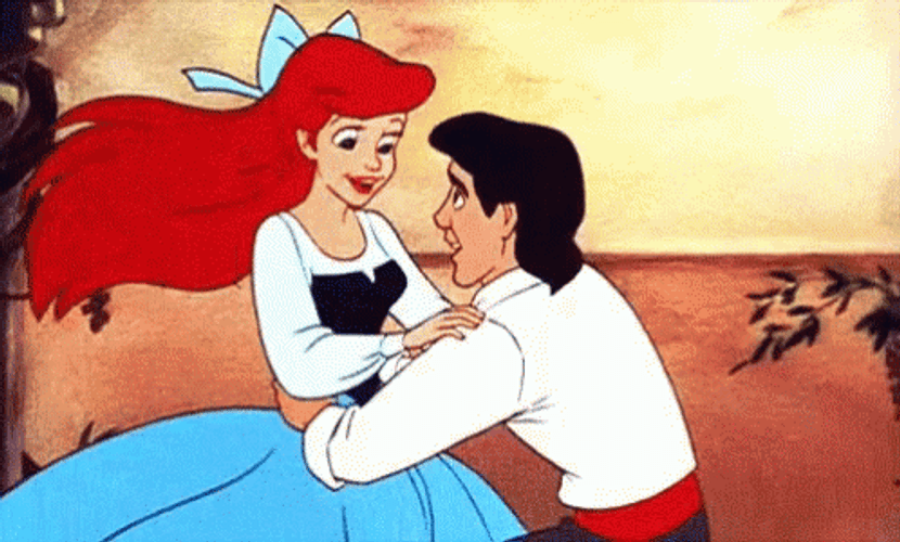 Little Mermaid Ariel Twirl Dance GIF