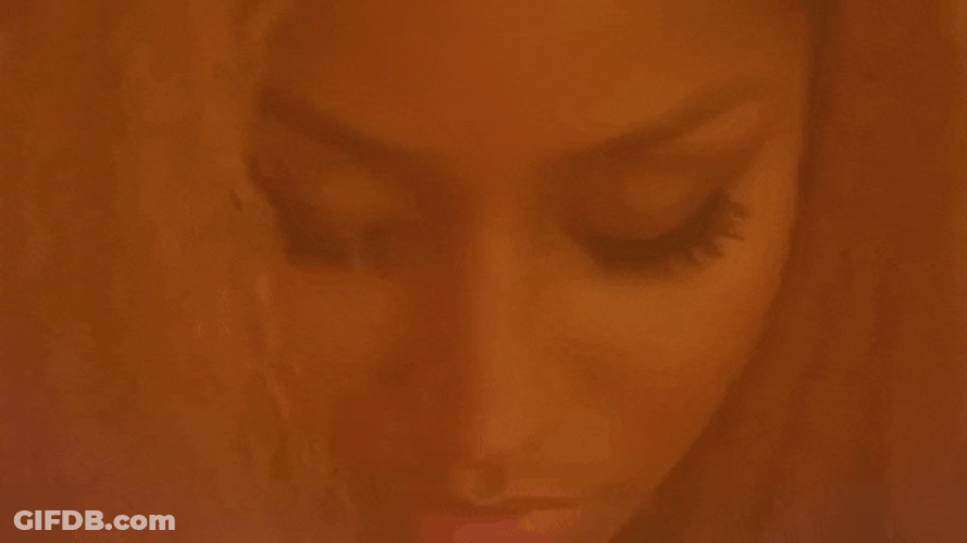 Little Nicky Minaj Staring GIF