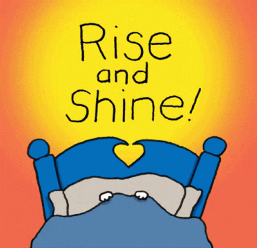 Little Puppy Animated Good Morning Monday Shine GIF