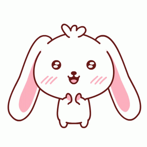 Little Rabbit Clapping GIF