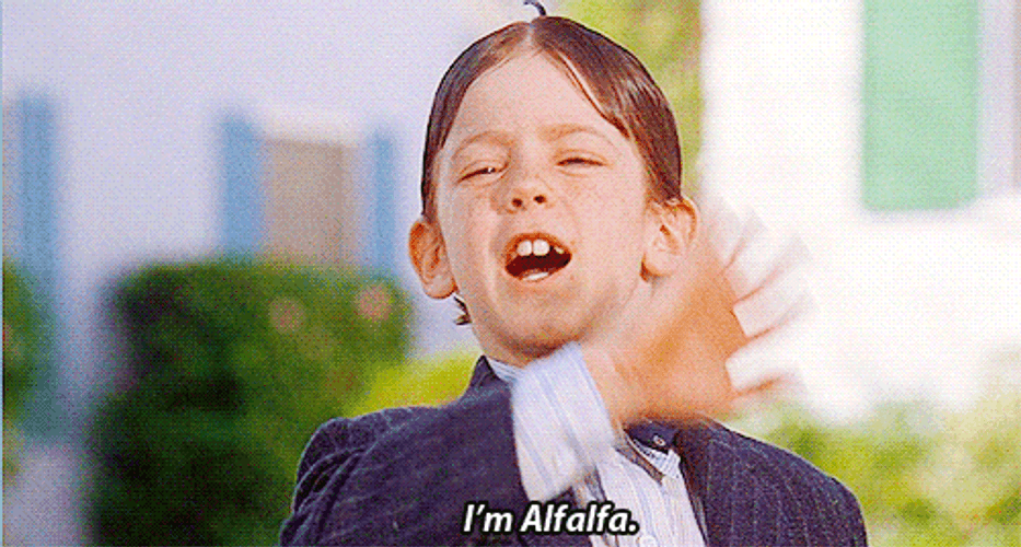 Little Rascals Alfalfa Introducing GIF