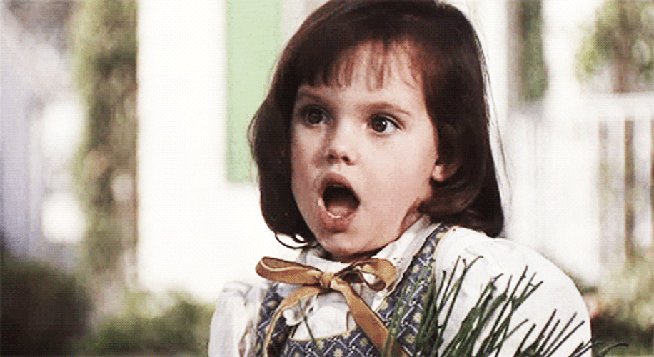 Little Rascals Darla Open Mouth GIF