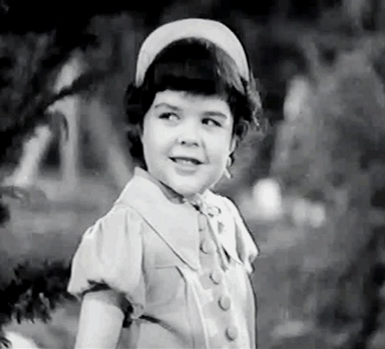Little Rascals Darla Winking GIF